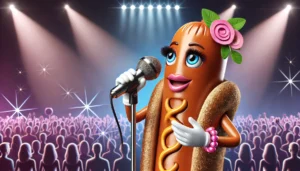 śpiewająca parówka